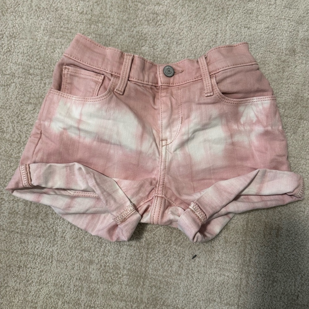 Old navy pink tie dye shorts